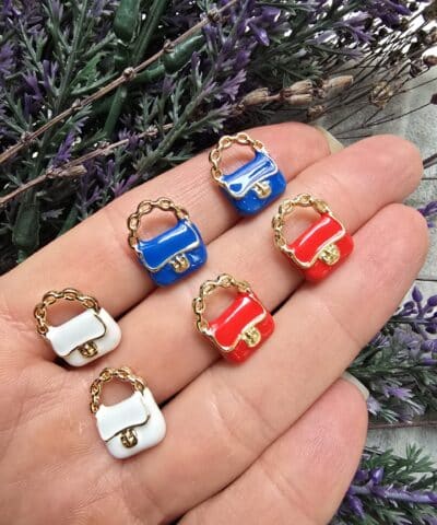 Çanta Mineli 3 Boyutlu Charm