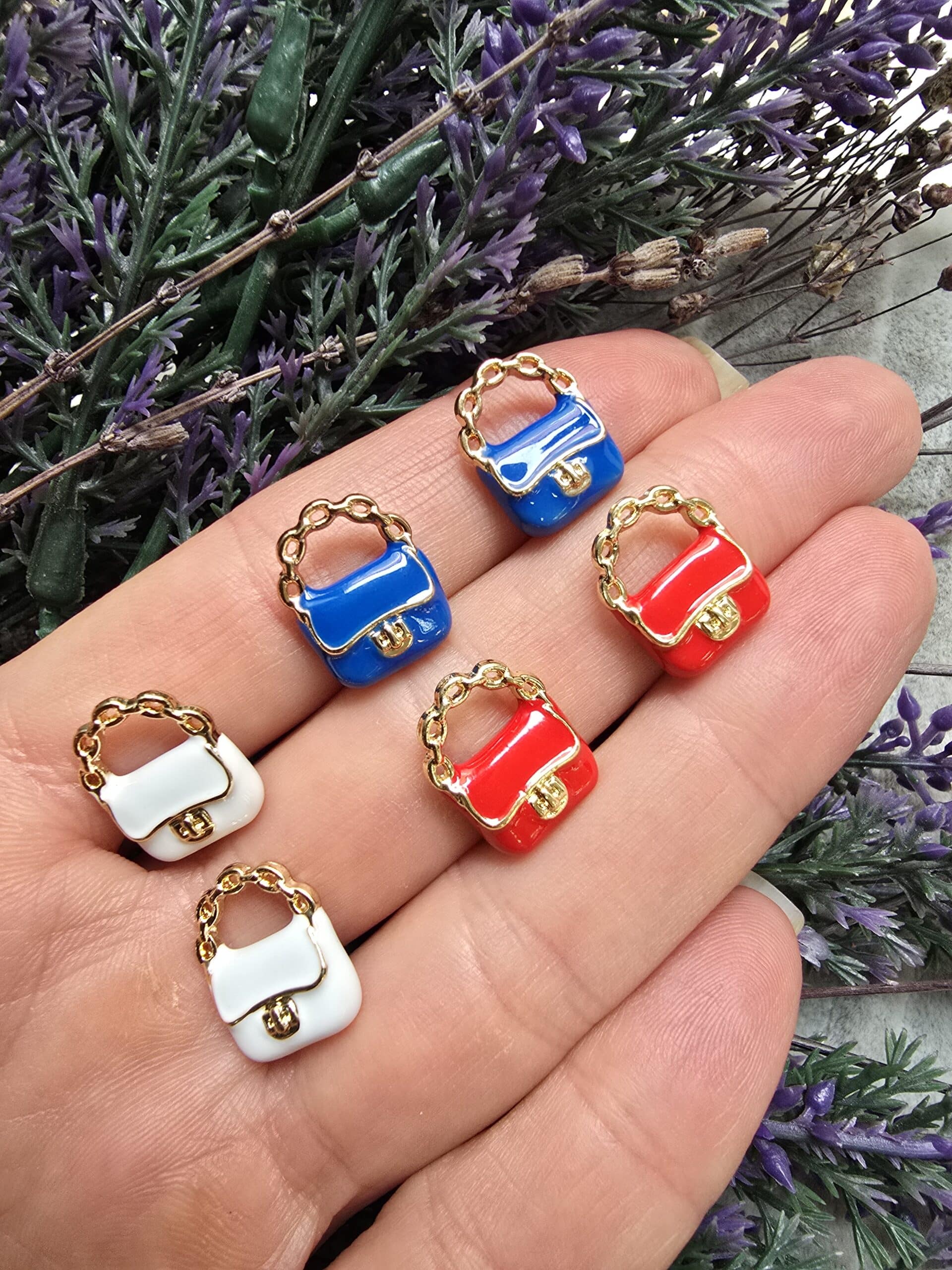 Çanta Mineli 3 Boyutlu Charm