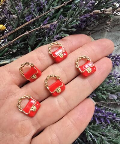 Çanta Mineli 3 Boyutlu Charm - 501