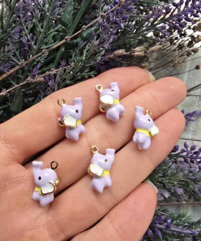 Sevimli Filcik Mineli 3 Boyutlu Charm - 501
