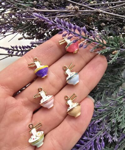 Kokteyl Mineli 3 Boyutlu Charm