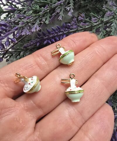 Kokteyl Mineli 3 Boyutlu Charm - 507