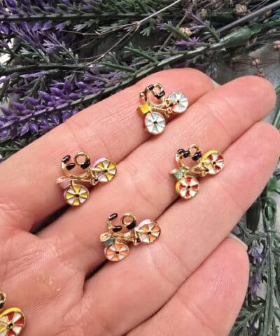 Bisiklet Mineli 3 Boyutlu Charm