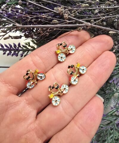 Bisiklet Mineli 3 Boyutlu Charm - 504