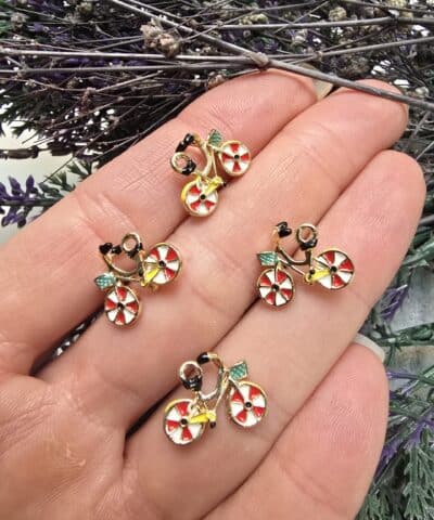 Bisiklet Mineli 3 Boyutlu Charm - 502