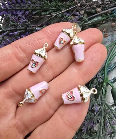 Dondurma Mineli 3 Boyutlu Charm - 501