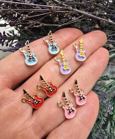 Gitar Mineli 3 Boyutlu Charm