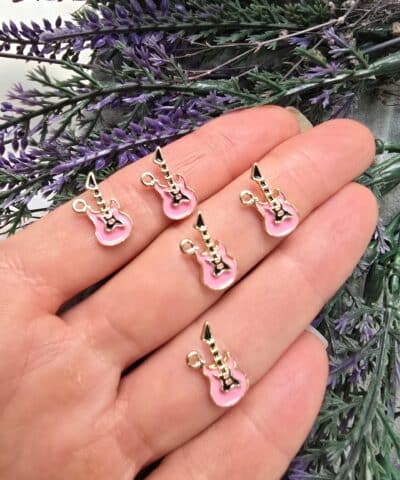 Gitar Mineli 3 Boyutlu Charm - 502