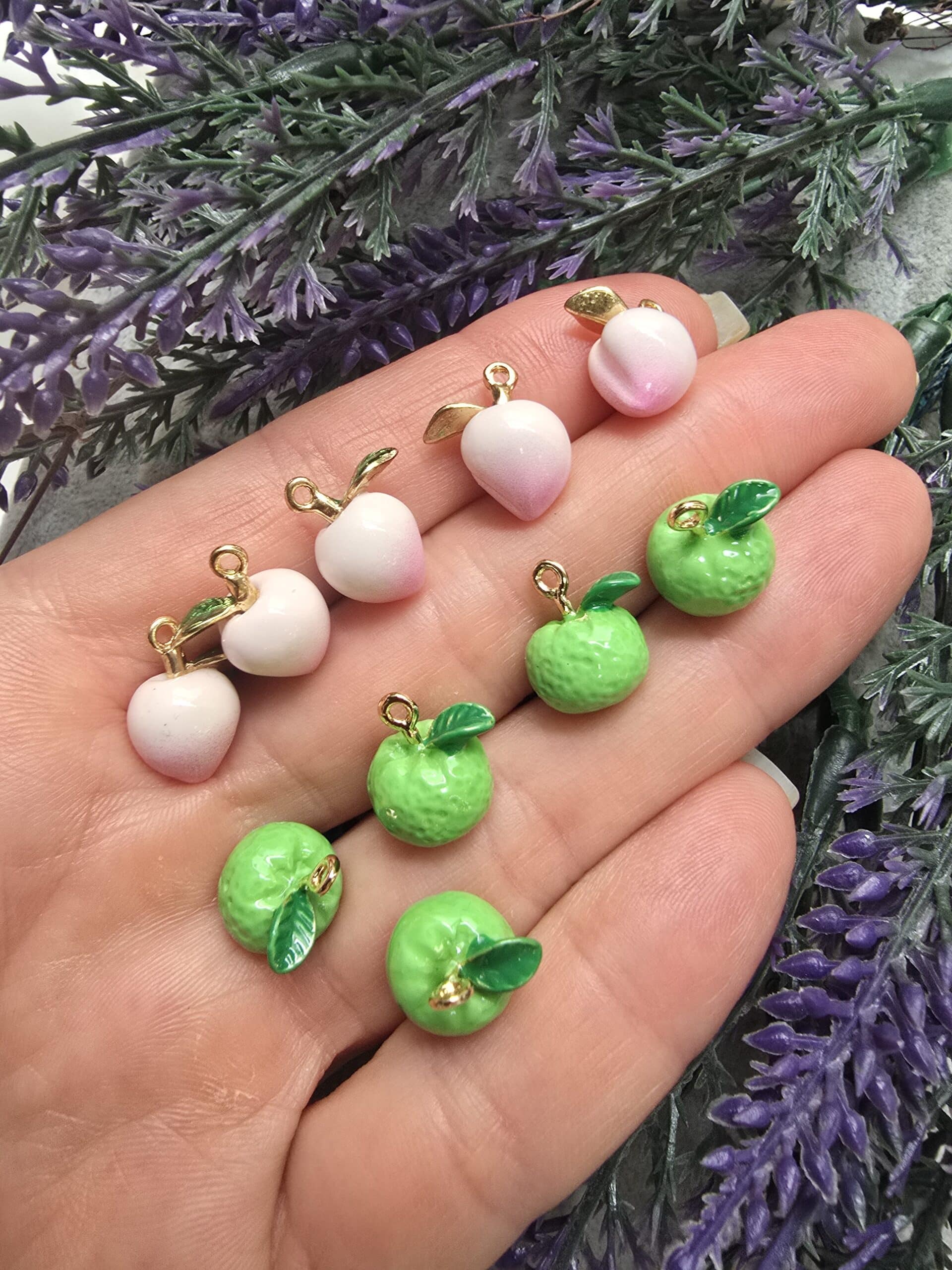 Elma Mineli 3 Boyutlu Charm