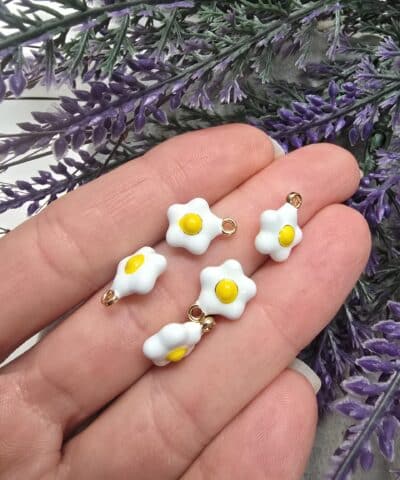 Papatya Mineli 3 Boyutlu Charm - 503