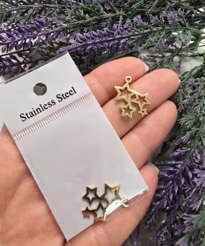 Yıldızlar Çelik Charm