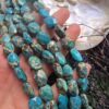 11x14 MM Faset Kesimli Kare Turkuaz Taşı