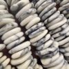15 MM Disk Beyaz Magnesit Turkuaz Taşı