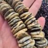 15 MM Disk Toprak Magnesit Turkuaz Taşı