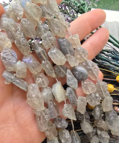 10-12 MM Ham Kırık Labradorit Doğal Taş