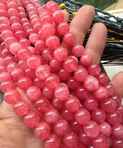 10 MM Küre Rodokrozit Ceyt Kuvars Taşı