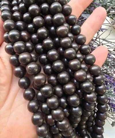 10 Mm Ud Sandal Agaci Dogal Boncuk 502