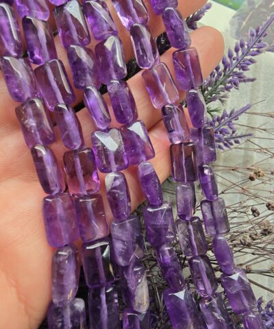 10x14 Mm Dikdortgen Ametist Tasi 3