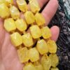 10x14 Mm Elmas Kesim Dikdortgen Sitrin Tasi 2