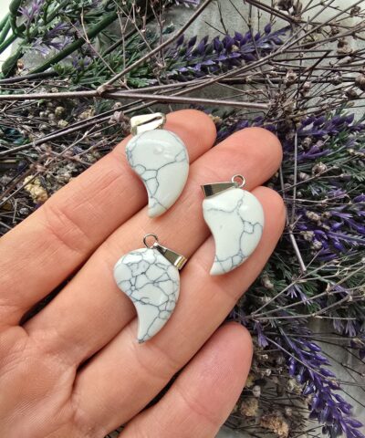 2 Cm Damla Havlit Tasi Kolye Ucu