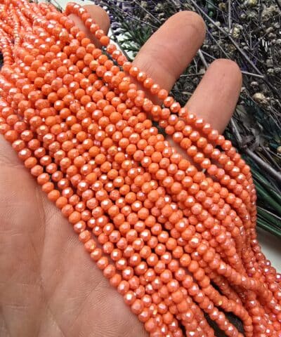 3 Mm Mat Oval Cin Kristal Cam Boncuk Cesitleri No3 525