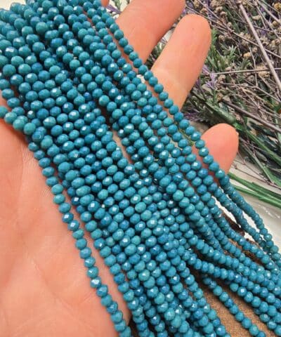 3 Mm Mat Oval Cin Kristal Cam Boncuk Cesitleri No3 526