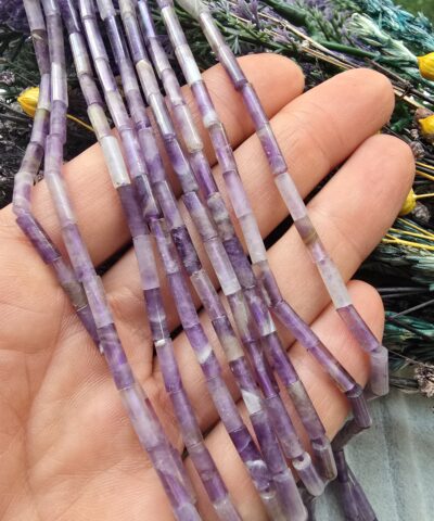 3x9 MM Silindir Ametist Taşı