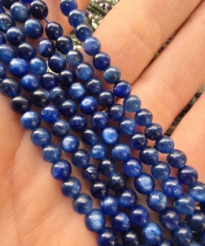 4 MM 5A Kyanit Doğal Taş Dizi