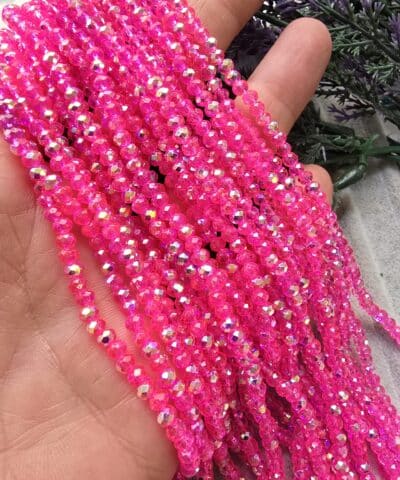 4 Mm Oval Kristal Boncuk 531