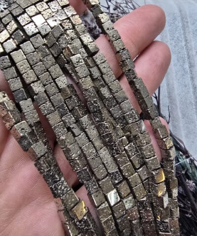 4x4 Mm Kup Elektro Lav Tasi Gold