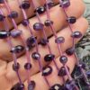 5 Mm Premium Faset Damla Ametist Tasi