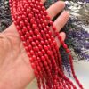 5x8 Mm Arpa Mercan Dogal Tasi