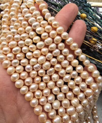 6 MM AAA Somon Premium Doğal Barok İnci