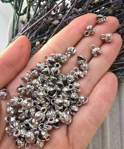 6 Mm Desenli Dokum Midye Kapama Taki Malzemesi 503