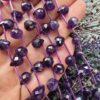 6 Mm Premium Faset Damla Ametist Tasi
