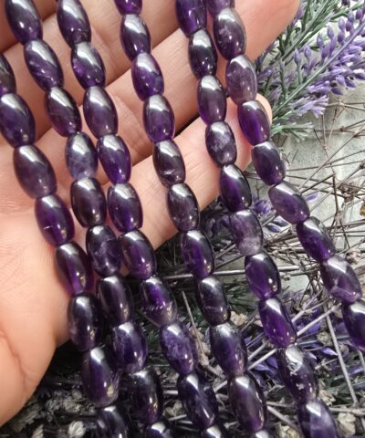 6x9 Mm Arpa Ametist Tasi