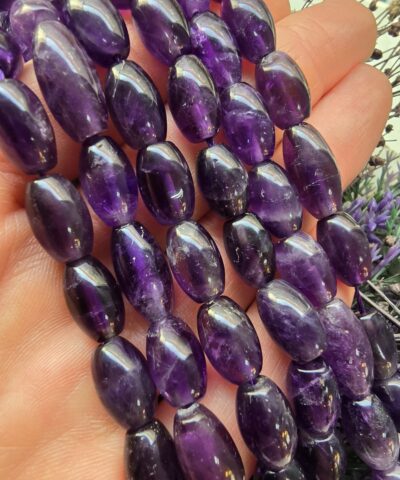 8x12 Mm Arpa Ametist Tasi 2