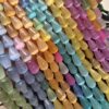 8x13 MM Renkli Damla Selenit Taşı