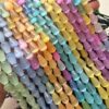 8x13 MM Renkli Damla Selenit Taşı