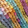 8x13 MM Renkli Damla Selenit Taşı