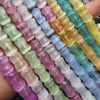 8x13 MM Renkli Silindir Selenit Taşı