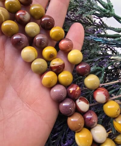 AAA Küre Doğal Mokait Taşı Boy Seçenekli - 10 MM