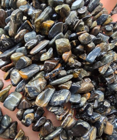 Siyah Kaplan Gozu Kirik Dogal Tas