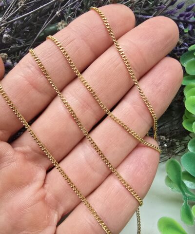 1 Mm Klasik Halka Celik Zincir