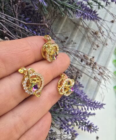 Jupiter Zirkon Taşlı Charm