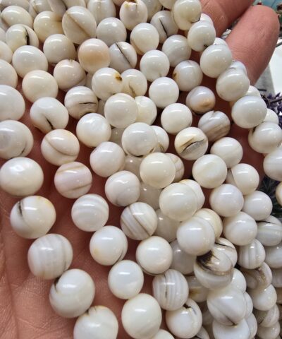 Alternative view of 8 MM AAA Kalite Küre Kesim Sedef Taşı