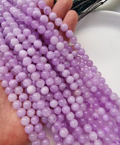 Alternative view of 8 MM Küre kunzit Kuvars Ceyt Doğal Taş