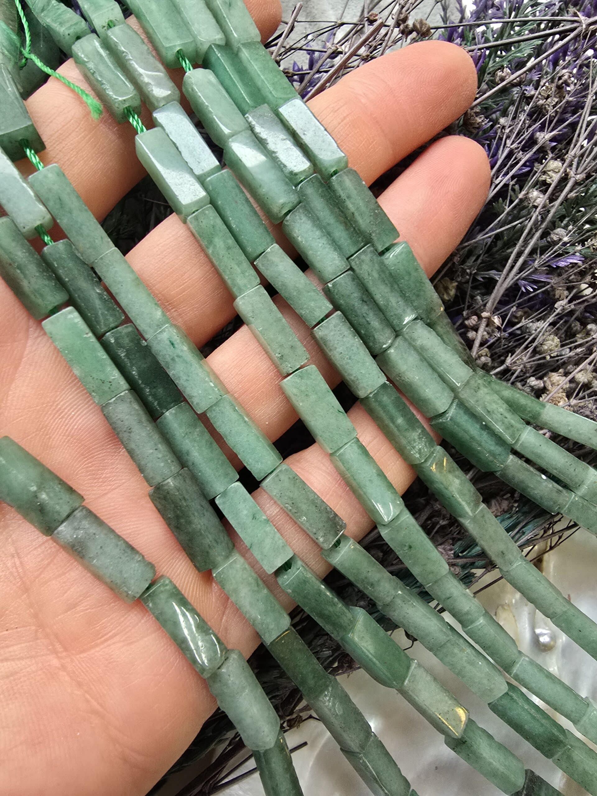 14x5 Mm Dikdortgen Aventurin Tasi 3