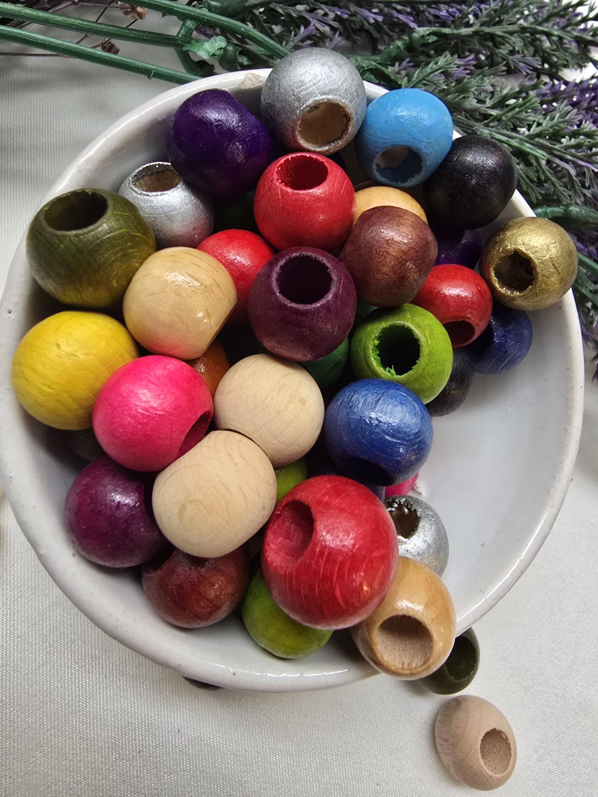 15 Mm Mix Kure Tahta Boncuk 3