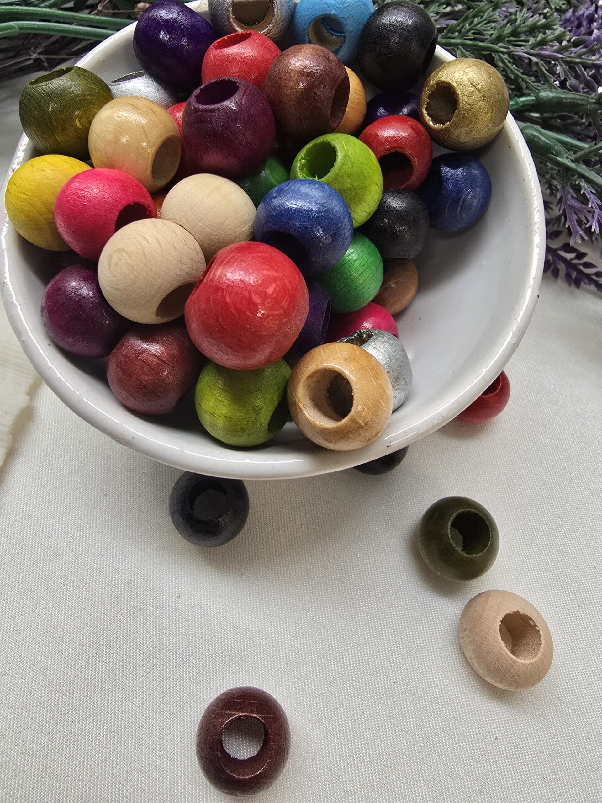 15 Mm Mix Kure Tahta Boncuk 4